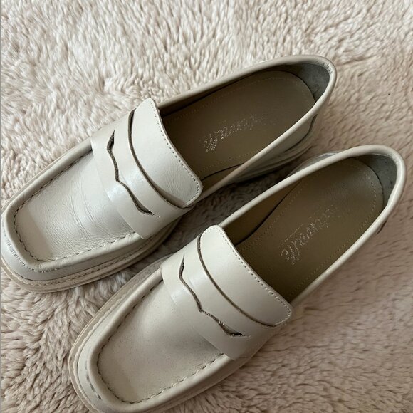 L'INTERVALLE LEATHER LOAFERS - Picture 3 of 5